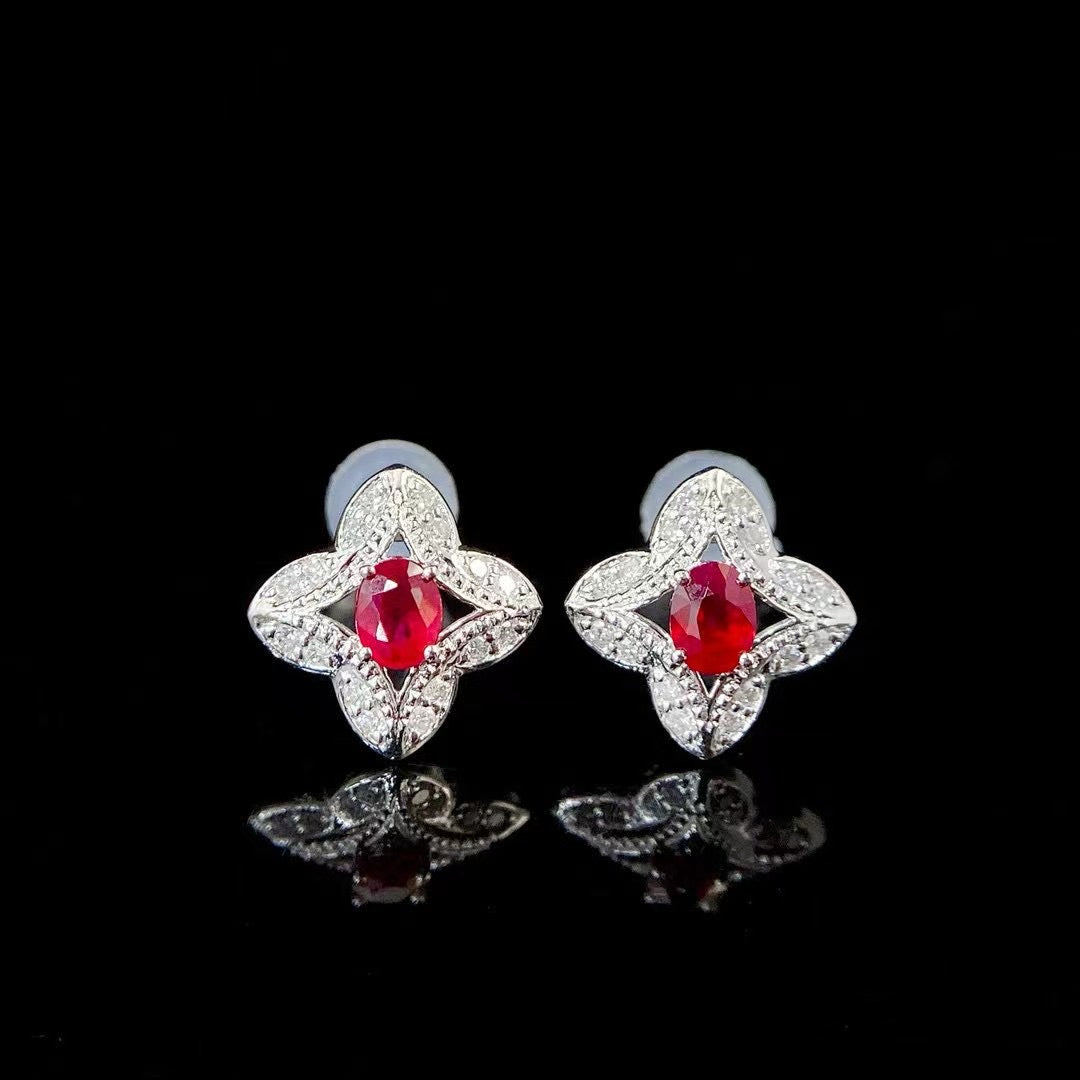 Ruby Earrings