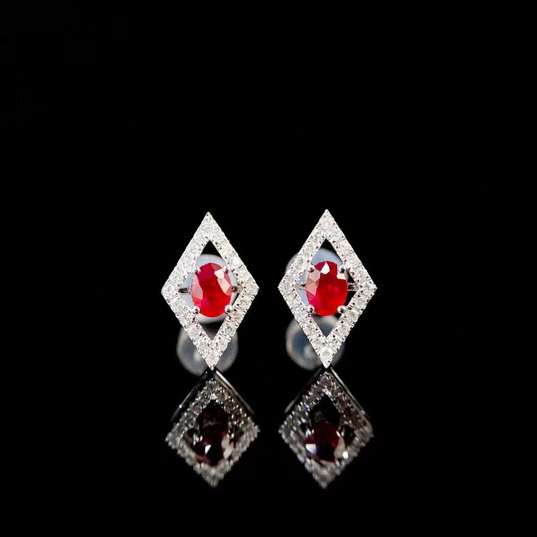 Ruby Earrings