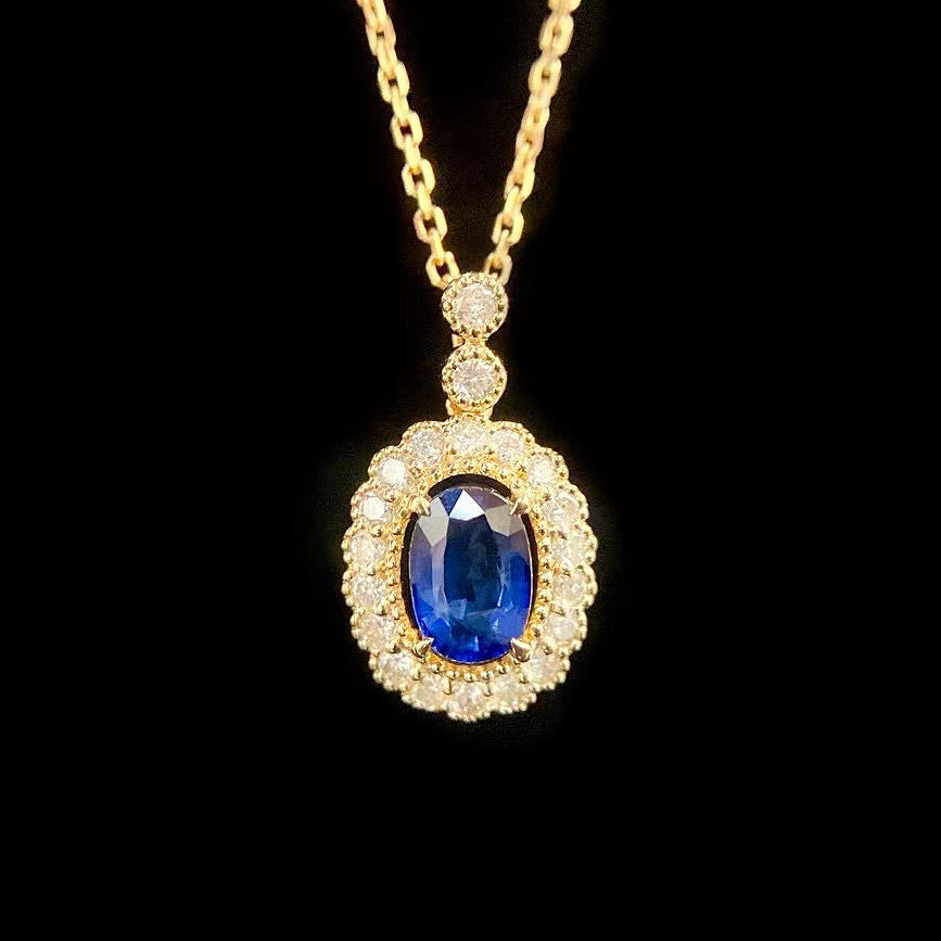 Sapphire pendant